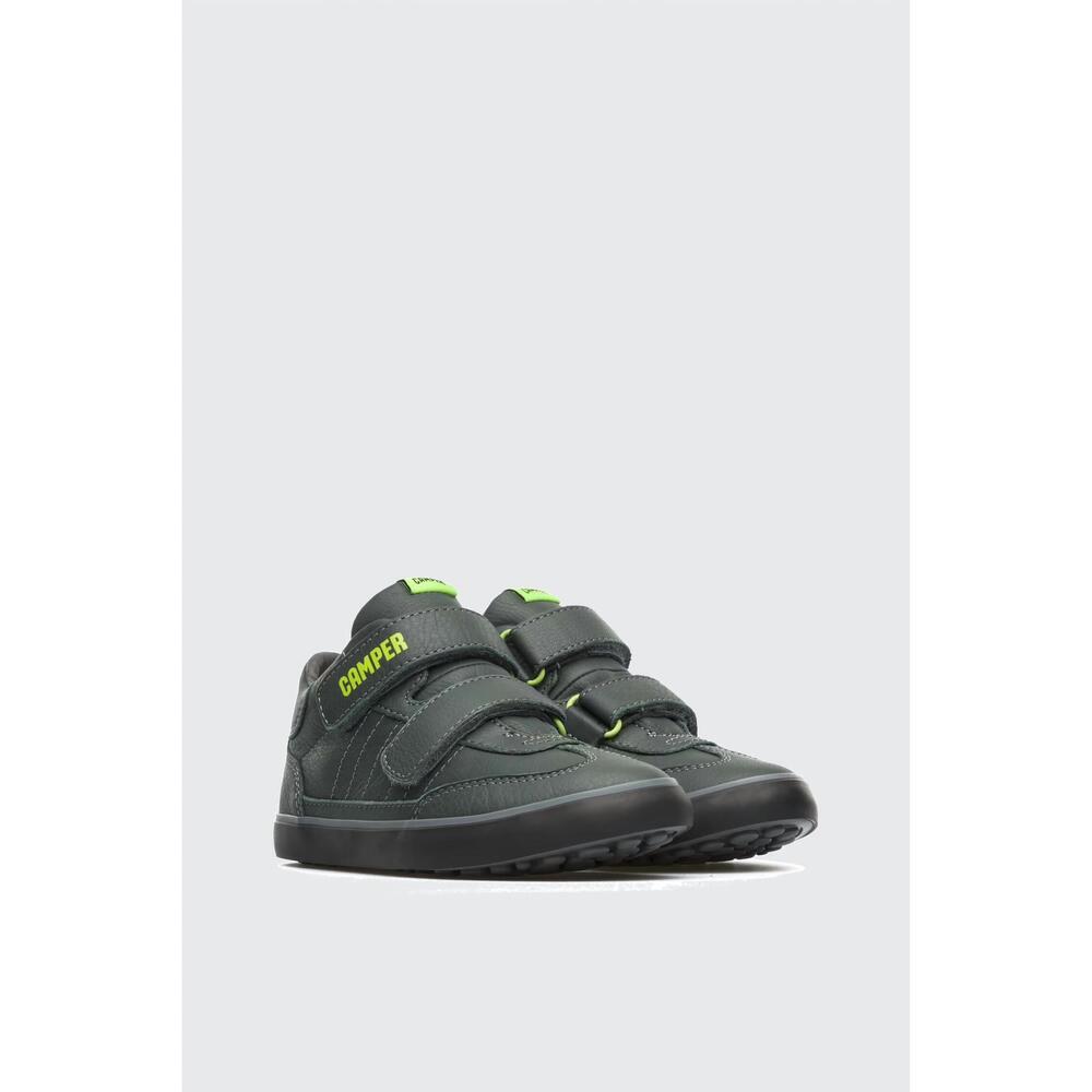 NEW CAMPER boy's pursuit sneaker in sella green